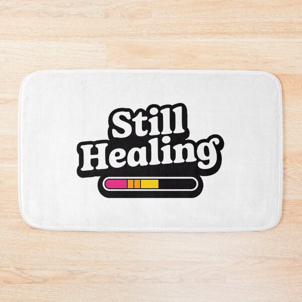 Item preview, Still Healing – Minimalist Motivational Design for Self-Care & Growth designed and sold by WatermelonPink.