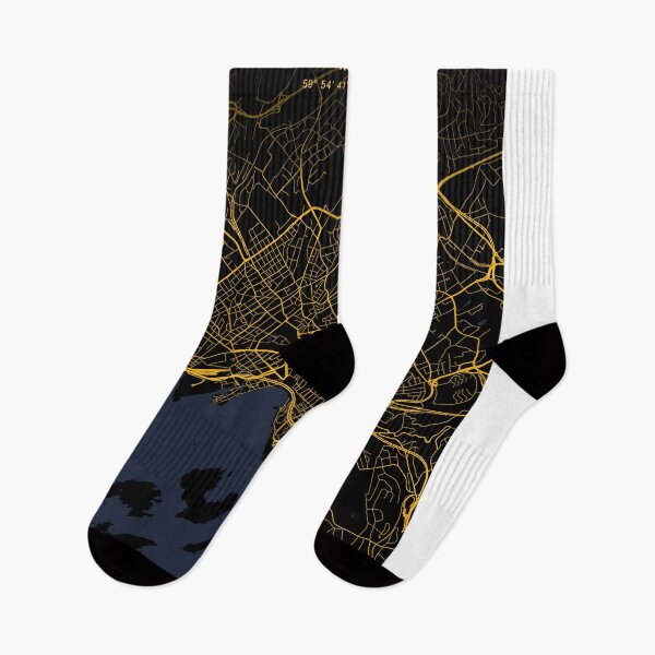 Item preview, Oslo Golden Map designed and sold by My Digital Mind.