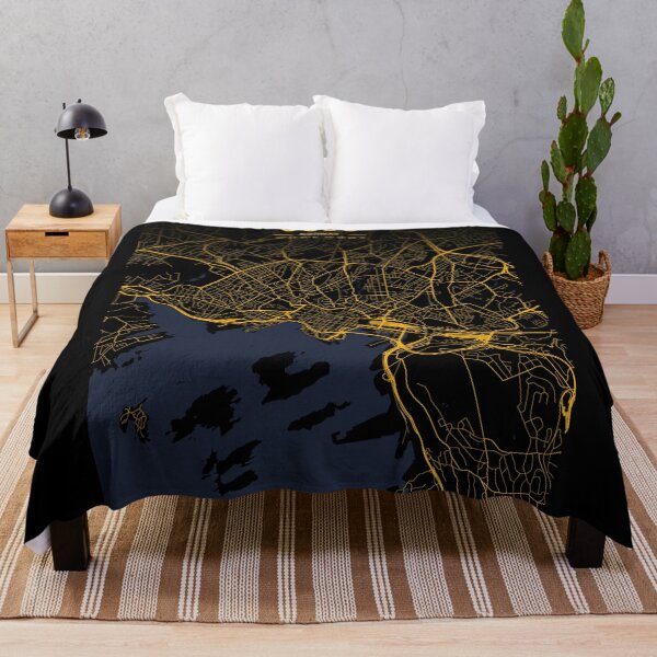 Item preview, Oslo Golden Map designed and sold by My Digital Mind.