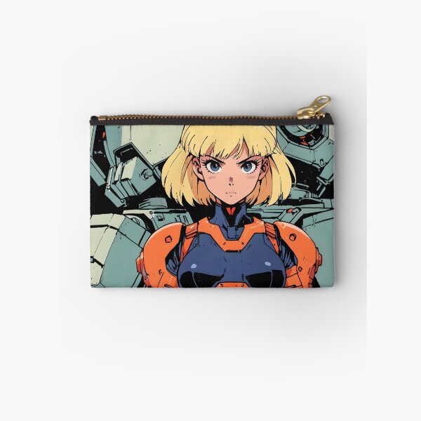 Item preview, Retro Anime Mecha Pilot Girl Power Suit Mission designed and sold by SekaiVibes.
