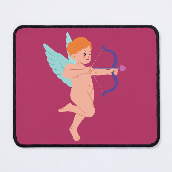 Item preview, Cute cupid flying and shooting with a bow designed and sold by alvariski.