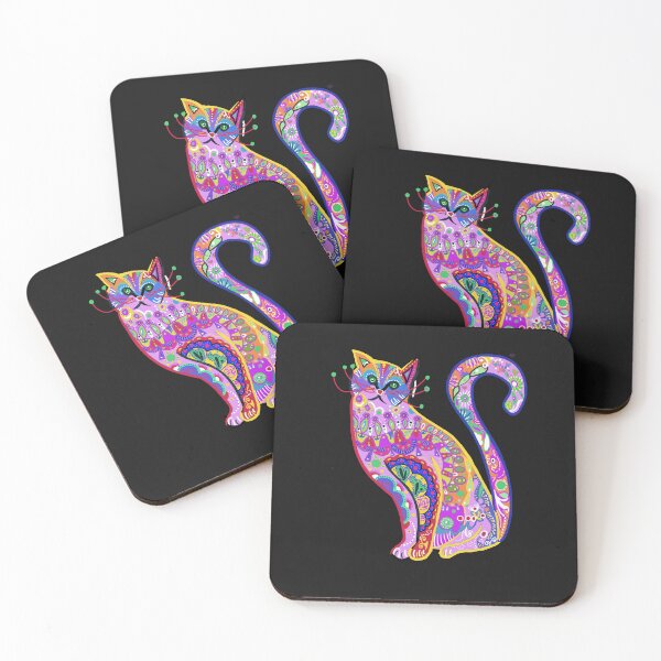 Item preview, Psychedelic Cat designed and sold by voicivoila.