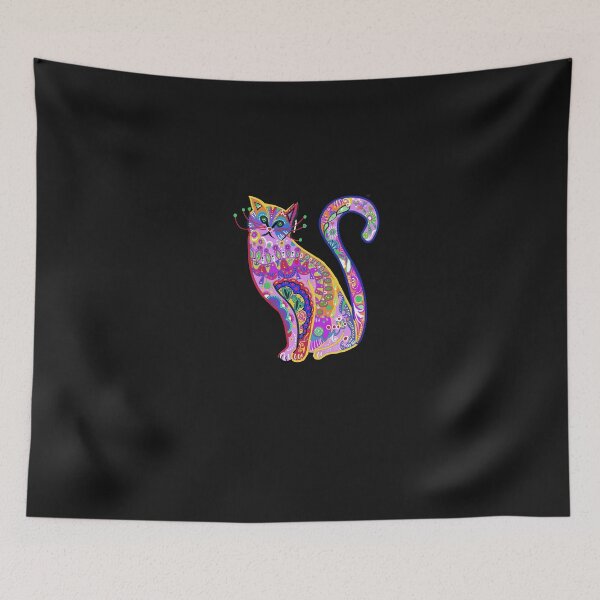 Item preview, Psychedelic Cat designed and sold by voicivoila.