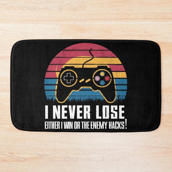Item preview, I Never Lose, Either I Win Or The Enemy Hacks designed and sold by PlanetMarker.