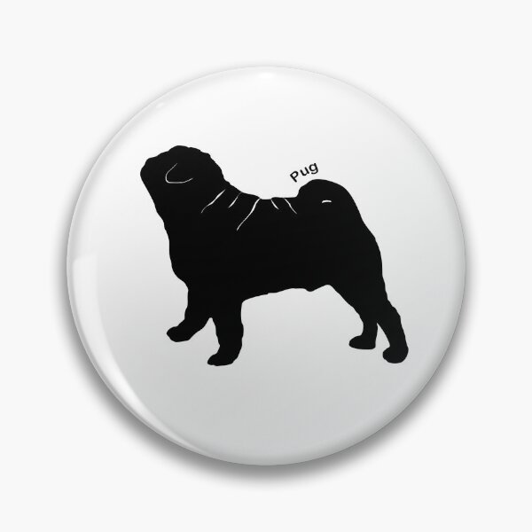 Item preview, Pug standard silhouette designed and sold by bklyng.