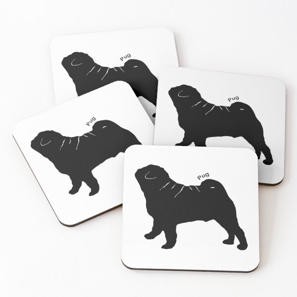 Item preview, Pug standard silhouette designed and sold by bklyng.