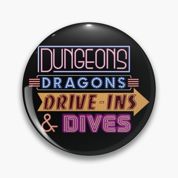 Item preview, Dungeons, Dragons, Drive-Ins and Dives designed and sold by graffd02.