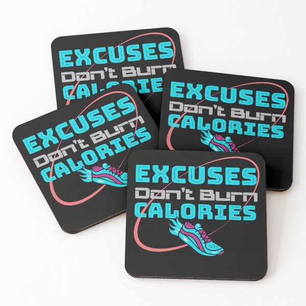 Item preview, Excuses Don’t Burn Calories - Activewear Athletes designed and sold by NaD8Zz.