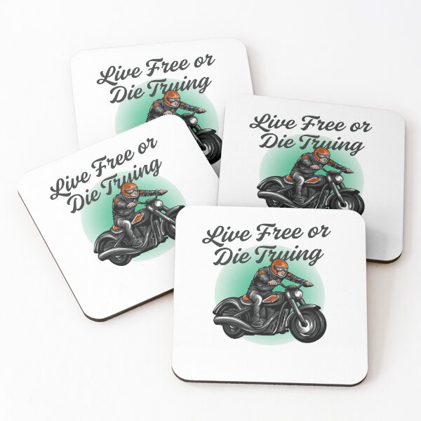 Item preview,  Live Free or Die Trying - Biker Freedom Ride designed and sold by KA-Design-Art.