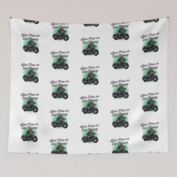 Item preview,  Live Free or Die Trying - Biker Freedom Ride designed and sold by KA-Design-Art.