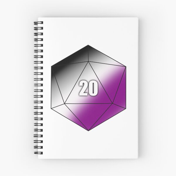 Item preview, D20 Asexual designed and sold by Whylimecreates.