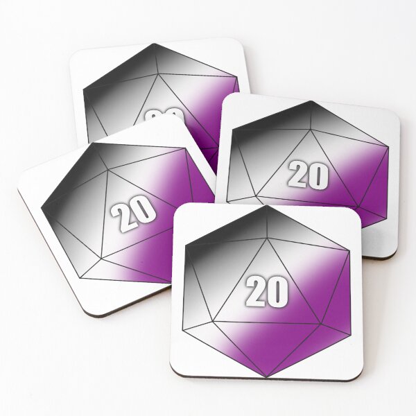 Item preview, D20 Asexual designed and sold by Whylimecreates.