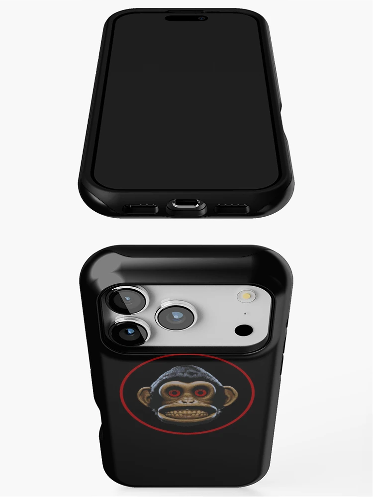 Thumbnail 3 of 4, iPhone Case, Monkey Ringer designed and sold by 77studios.