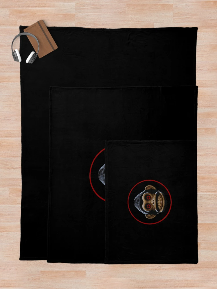 Thumbnail 5 of 6, Throw Blanket, Monkey Ringer designed and sold by 77studios.
