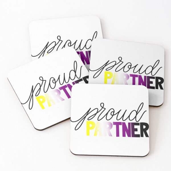 Item preview, Proud Partner Nonbinary designed and sold by Whylimecreates.