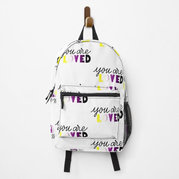 Item preview, You are Loved Nonbinary Colors designed and sold by Whylimecreates.
