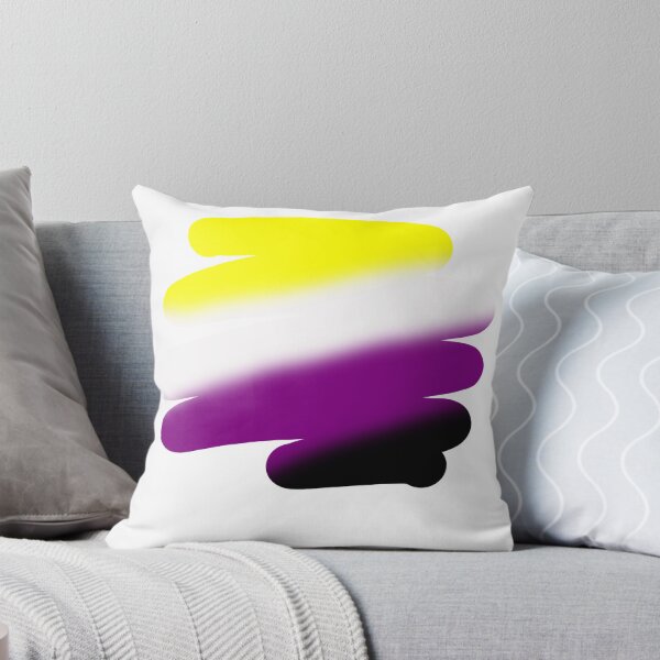 Item preview, Nonbinary Pride Scribble designed and sold by Whylimecreates.