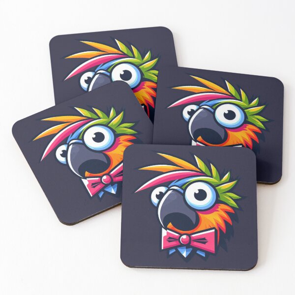 Item preview, Colorful Parrot with Stylish Bow Tie – Fun and Stylish Design designed and sold by gkhanco.
