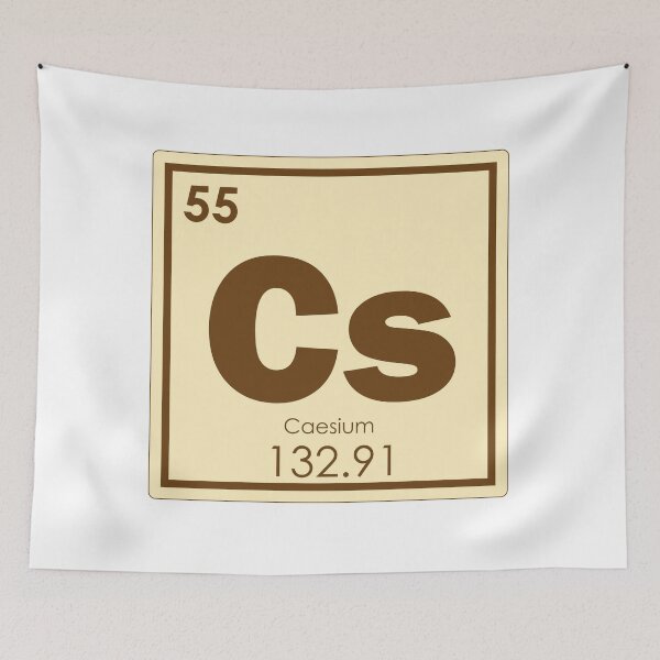 Item preview, Caesium chemical element designed and sold by tony4urban.