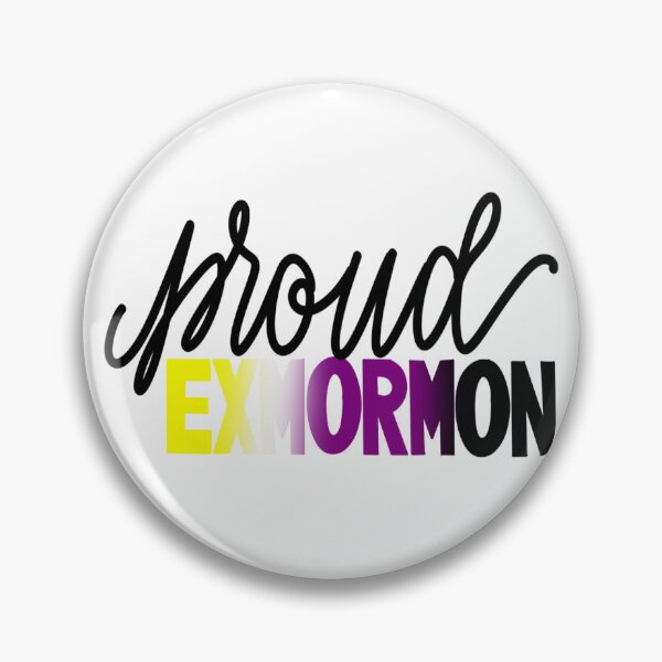 Item preview, Proud ExMormon Nonbinary designed and sold by Whylimecreates.