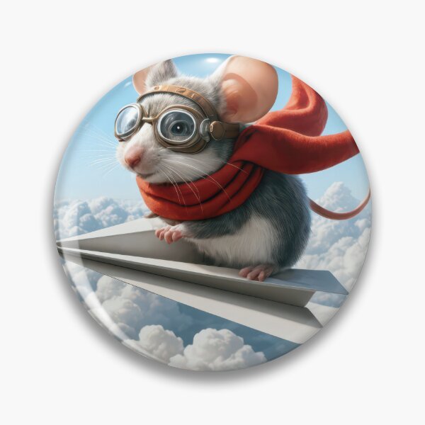 Item preview, Aviator Mouse designed and sold by Maria Dryfhout.