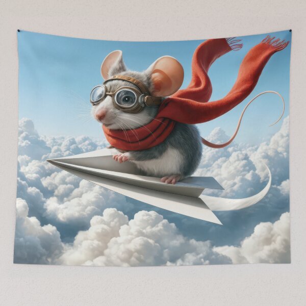 Item preview, Aviator Mouse designed and sold by Maria Dryfhout.