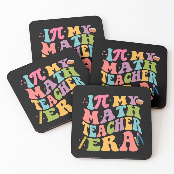 Item preview, Retro In My Math Teacher Era – Cool Mathematics Teacher Gift designed and sold by StemMerch247.