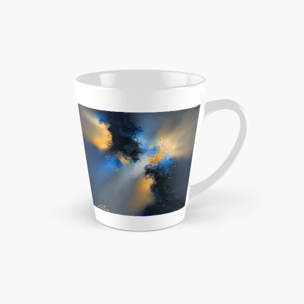 Item preview, After Midnight - Blue Orange Abstract designed and sold by Joey Santiago.