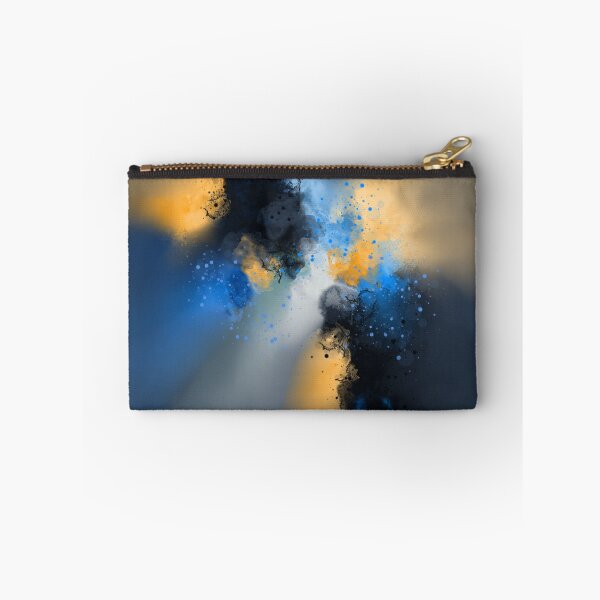 Item preview, After Midnight - Blue Orange Abstract designed and sold by Joey Santiago.