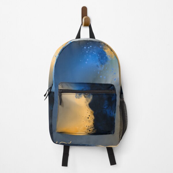 Item preview, After Midnight - Blue Orange Abstract designed and sold by Joey Santiago.