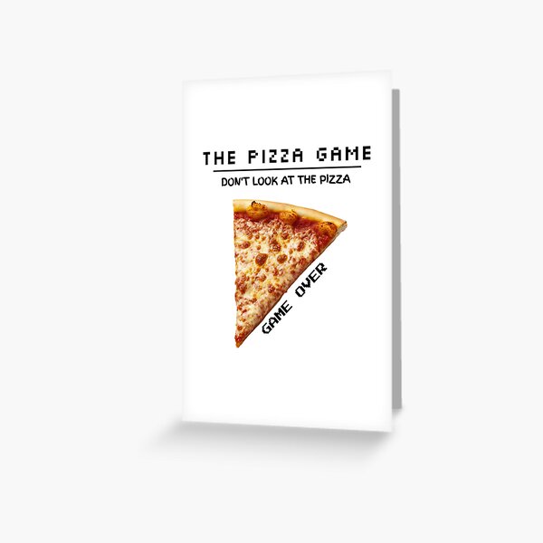 Item preview, Don't Look At The Pizza Game Funny Pizza designed and sold by RockFireMerch.