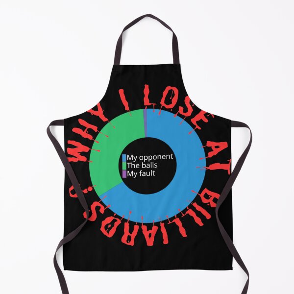 Item preview, Why I Lose At Billiards funny gifts designed and sold by crazygingercat.