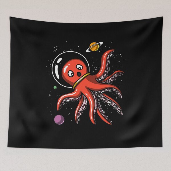 Item preview, Space Octopus Astronaut designed and sold by underheaven.