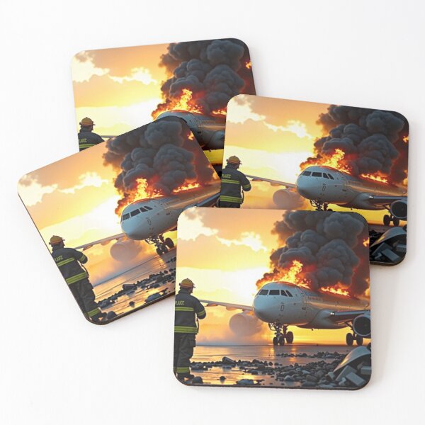 Item preview, Plane On Fire designed and sold by ZZTees.