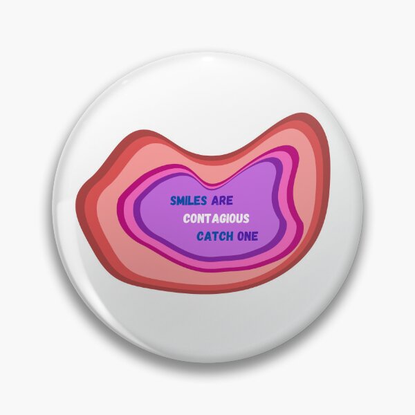 Item preview, Smiles are contagious. Catch one. designed and sold by PapaMatrix.