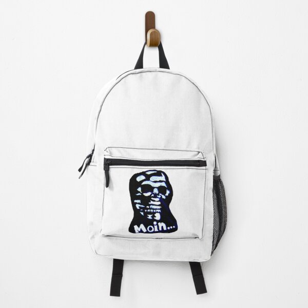 Item preview, A friendly skull says: MOIN... designed and sold by ZoffArt-Shop.