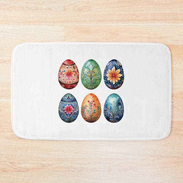 Item preview, Floral Easter Egg Watercolor Art  designed and sold by Olive and Lily Delights.