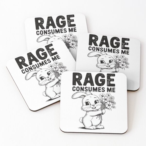 Item preview, Rage Consumes Me Bunny designed and sold by MooonTees.