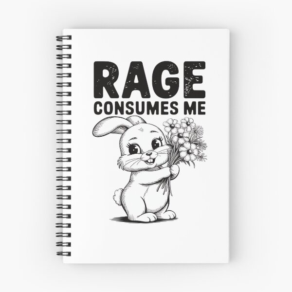 Item preview, Rage Consumes Me Bunny designed and sold by MooonTees.