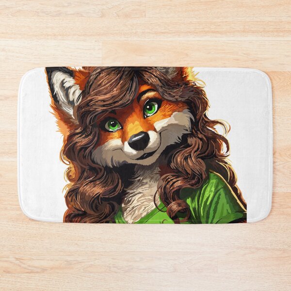 Item preview, Fox Lady observes St Patricks Day 2025 with Green Shirt designed and sold by KlakkDrawsStuff.