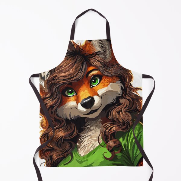 Item preview, Fox Lady observes St Patricks Day 2025 with Green Shirt designed and sold by KlakkDrawsStuff.