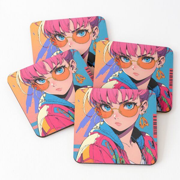 Item preview, Retro Anime Streetwear Vibes Girl designed and sold by SekaiVibes.