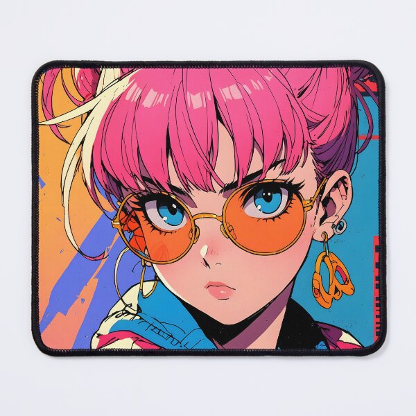 Item preview, Retro Anime Streetwear Vibes Girl designed and sold by SekaiVibes.