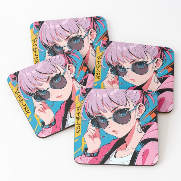 Item preview, Retro Anime Streetwear Vibes Girl designed and sold by SekaiVibes.