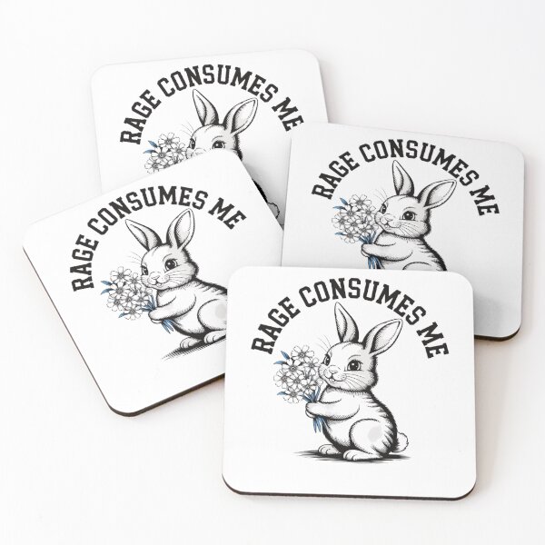 Item preview, Rage Consumes Me Bunny designed and sold by MooonTees.