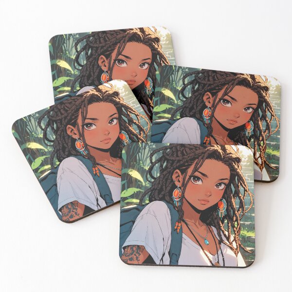Item preview, Retro Anime Urban Explorer Girl designed and sold by SekaiVibes.