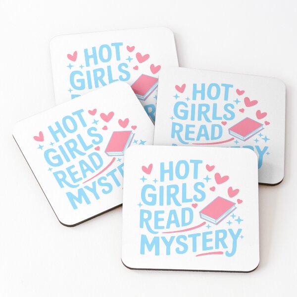 Item preview, Hot Girls Read Mystery! Pink Girlie designed and sold by PMCreative.