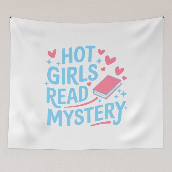 Item preview, Hot Girls Read Mystery! Pink Girlie designed and sold by PMCreative.