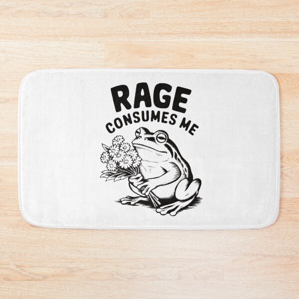 Item preview, Rage Consumes Me Frog designed and sold by MooonTees.