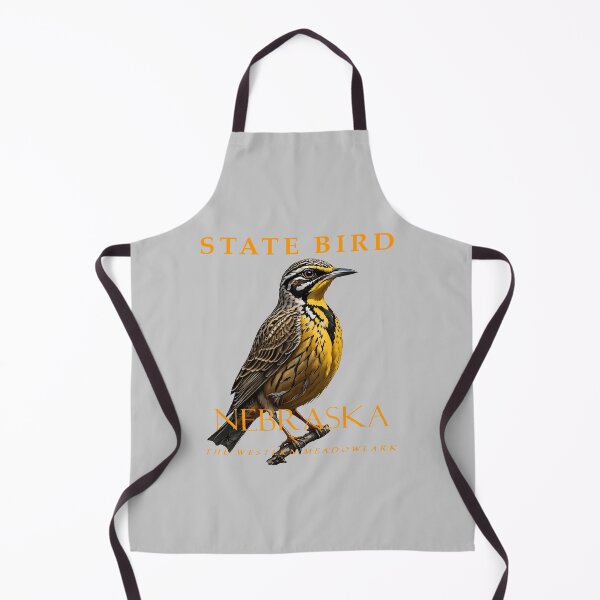 Item preview, Nebraska Territory Bird The Western Meadowlark designed and sold by taiche.